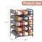 5-Tier Heavy-Duty Can Rack Organizer – 60-Can Capacity Pantry Storage with 15° Tilt Design, Adjustable Dividers (16.9x12.5x25.6")